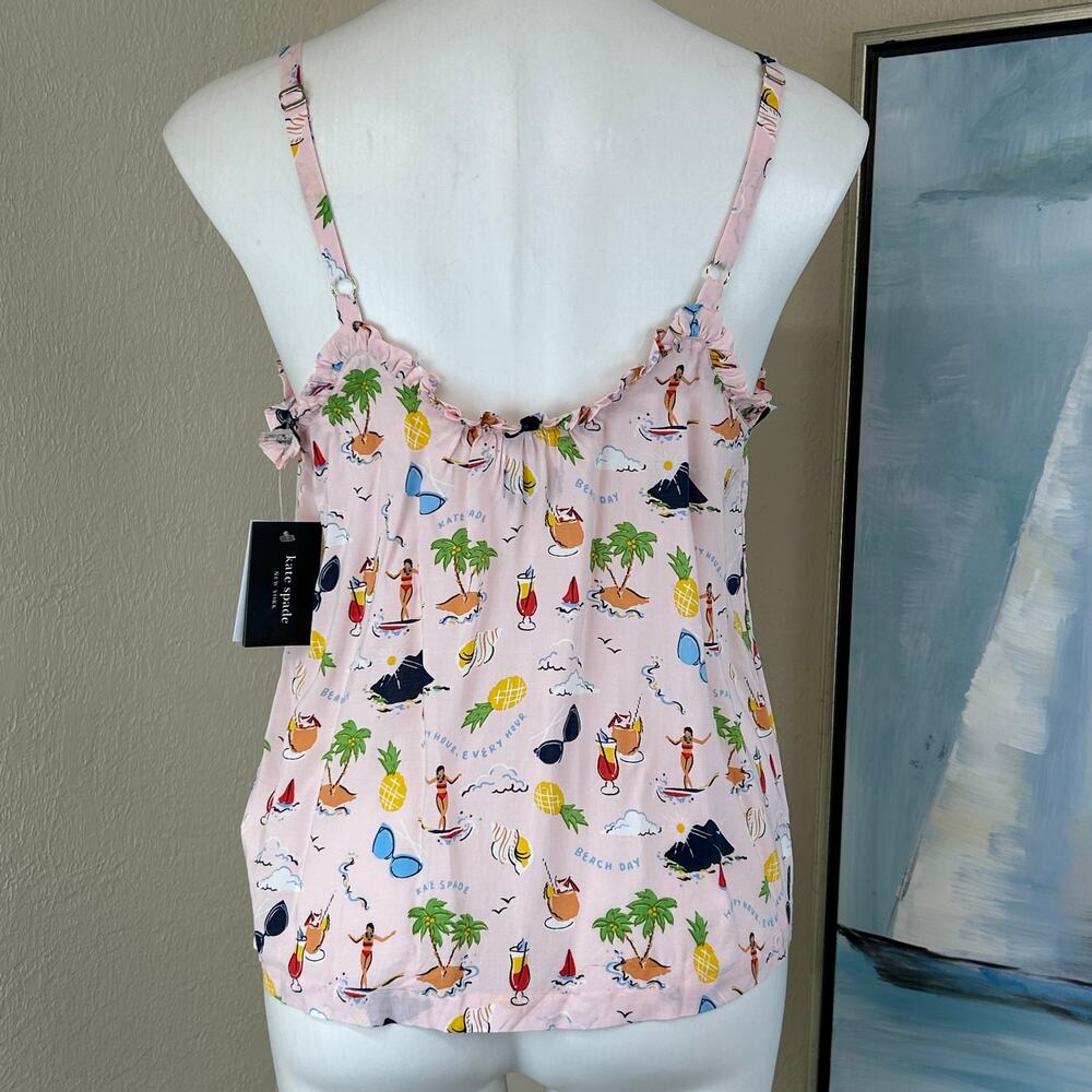 Kate Spade NY Camisole pajama casual top NWT Size small - Picture 5 of 8